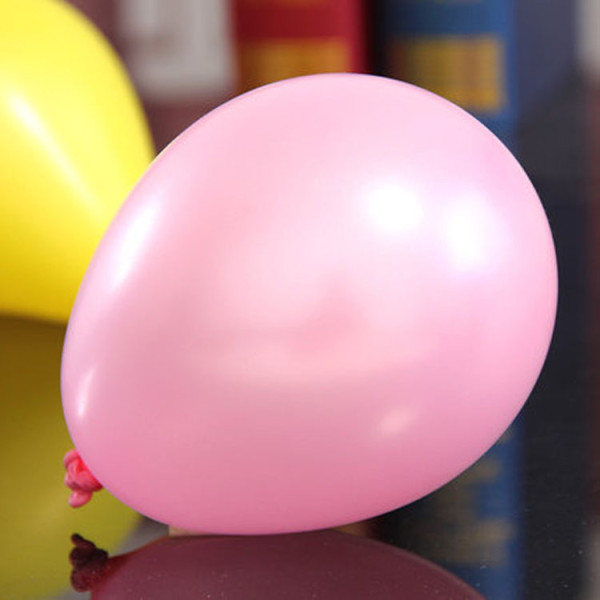 Snygga rosa ballonger passande som dekoration till babyshower, dop, fest och kalas.